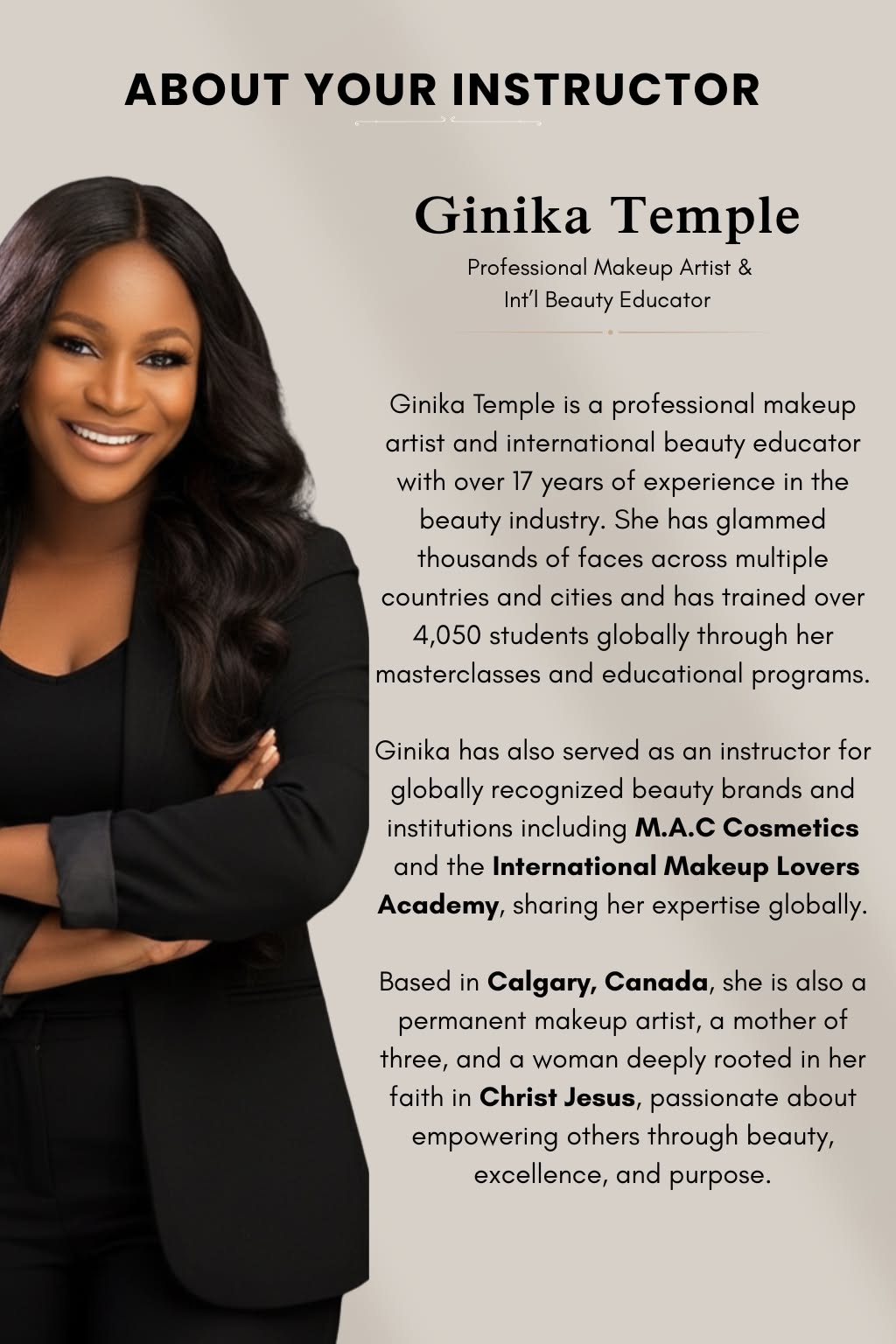 BOOK A CONSULTATION WITH GINIKA